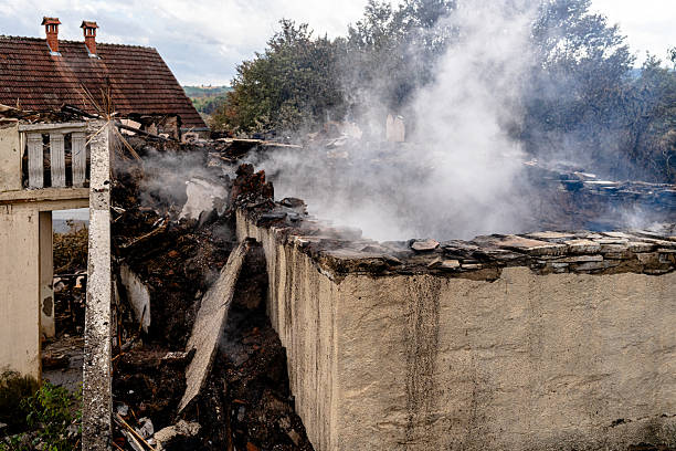 Professional Emergency Fire Cleanup technician working in Hopewell, VA